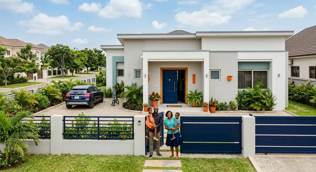A modern, affordable family home in a quiet estate